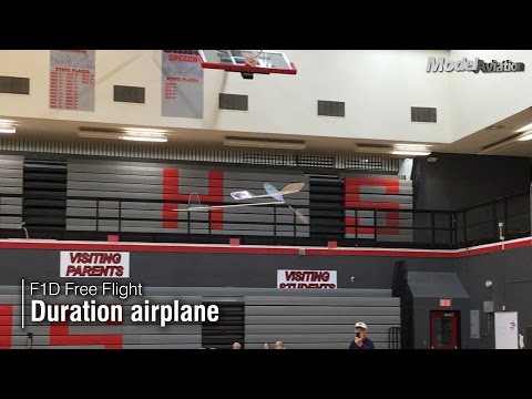 Jake Palmer's F1D Free Flight Duration airplane