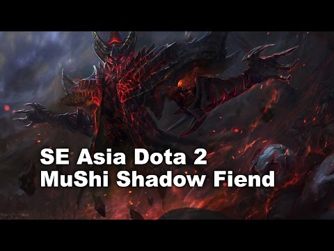 MuShi Shadow Fiend SE Asia MMR Dota 2