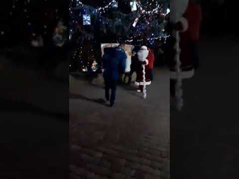 Новий рік 2020 Мог.-Под. Прикол з дедом морозом