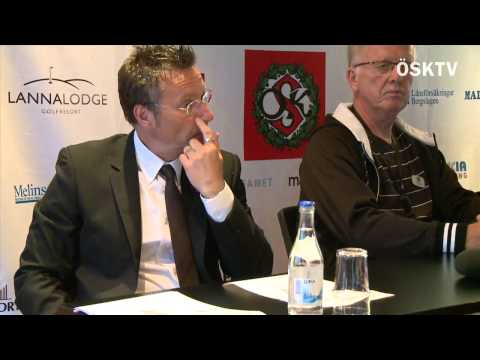 Presskonferens efter ÖSK-IFK Norrköping