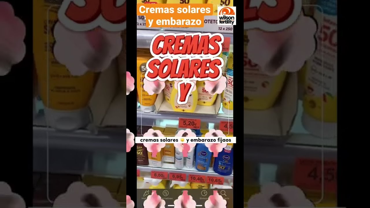 Watch Embarazo y cremas solares (protectores solares). ¡Ojo 👁 con las baratas! Now Embarazo y cremas solares (protectores solares). ¡Ojo 👁 con las baratas!