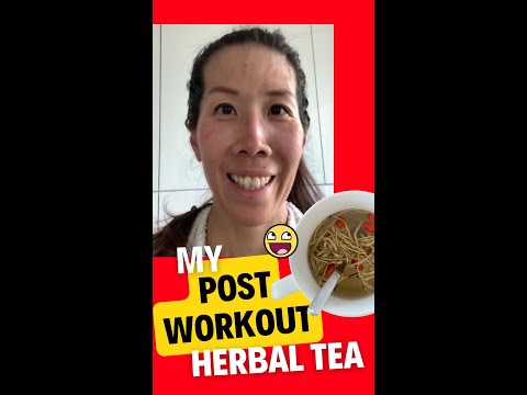 , title : 'My post workout drink! Replace that cold drink with a “cooling” herbal tea instead!'