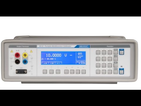 M143 - calibrateur de laboratoire 1000v 20a - meatest_1