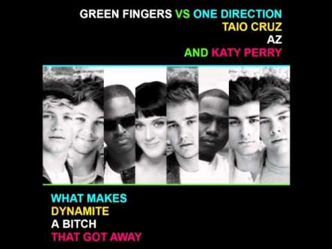 One Direction vs Taio Cruz, AZ + Katy Perry - What Makes Dynamite A Bitch That Got Away (Mashup)