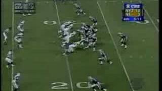 Mo Lewis hit on Drew Bledsoe