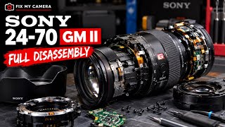 🔧 Sony FE 24–70mm f/2.8 GM II – Full Disassembly!