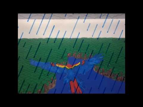 The Skyward Sapphire Chase: A Frog's Rainforest Quest