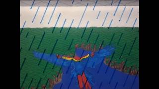 The Skyward Sapphire Chase: A Frog's Rainforest Quest