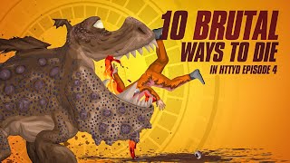 10 BRUTAL Ways to DIE in HTTYD  Episode 4