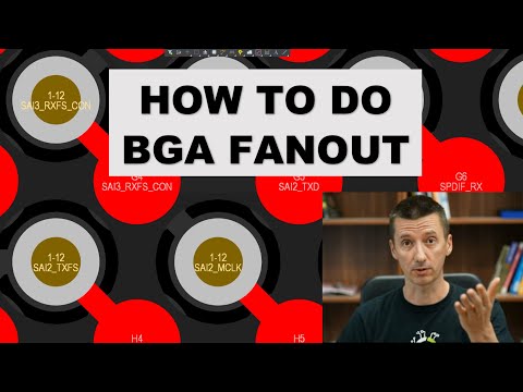 How to do BGA fanout  - VIAs & Layers