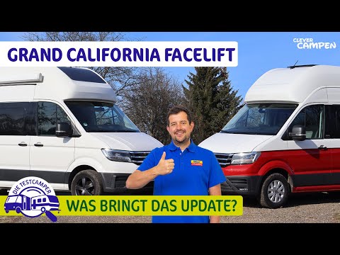 Facelift for the Grand California! We show all the changes in direct comparison.