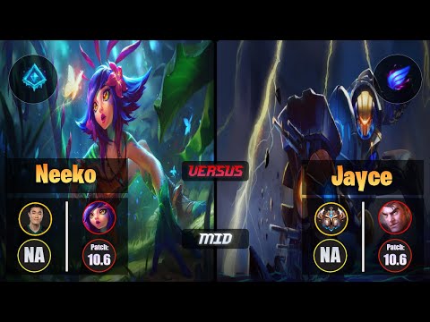 Pobelter NEEKO (Mid) [Glacial Augment] VS JAYCE - Challenger NA Patch 10.6