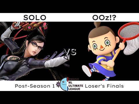 SNUL Post-Season 1 Losers Final - Dutchies | SOLO (Bayonetta) Vs. OOz!? (Villager)