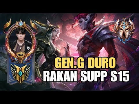 ⚡ Rakan Masterclass by Gen.G Duro | S15 Challenger Support Gameplay
