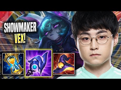 SHOWMAKER IS A BEAST WITH VEX! - DK ShowMaker Plays Vex MID vs Leblanc! | Season 2022