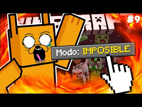 NEW IMPOSSIBLE DIFFICULTY in Minecraft HARDCORE!  ⚠☠ PERMADEATH #9