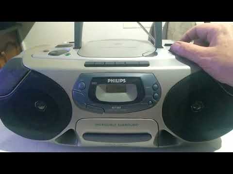Radiograbador Philips Az 1207/01 Funcionan Solo Radios Am/fm