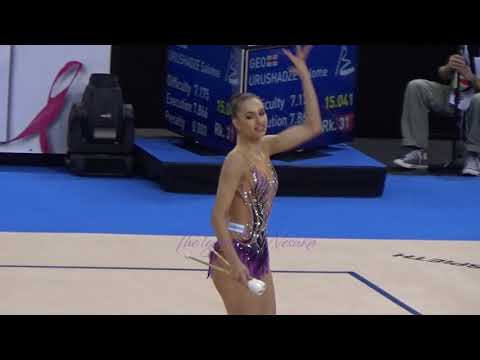 Alexandra PISCUPESCU (ROU) clubs - 2015 Stuttgart worlds Qualifs