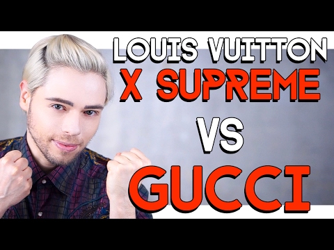 LOUIS VUITTON x Supreme Vs. GUCCI millennials