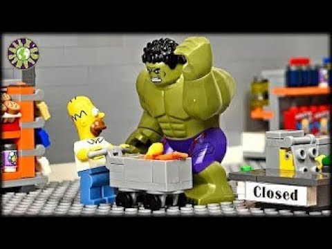 Lego Hulk Shopping Break