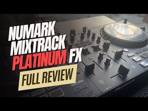 #Numark Mixtrack Platinum FX - SPEED REVIEW! - 4 Deck Control! - BEST BEGINNER #CONTROLLER