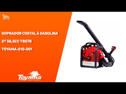 Soprador Costal à Gasolina 2T 56,5CC TB57B - Video