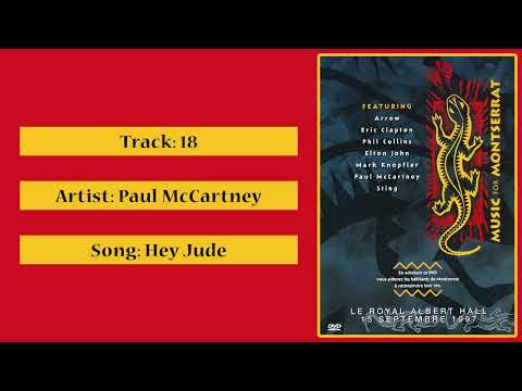 MUSIC FOR MONTSERRAT - 18 - PAUL MCCARTNEY - Hey Jude
