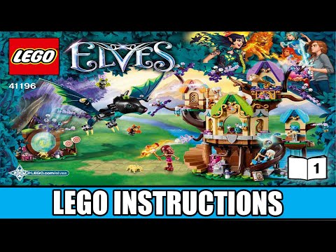 LEGO Instructions - Elves - 41196 - The Elvenstar Tree Bat Attack (Book 1)