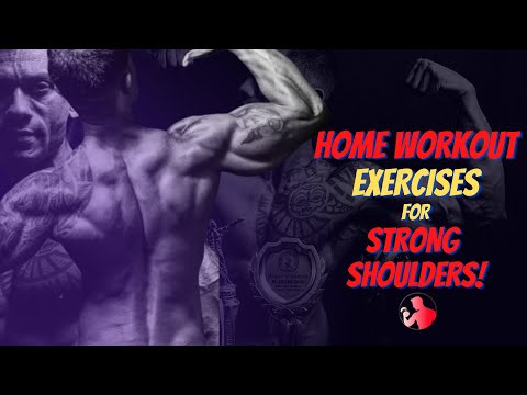 Best Home Workout Exercises for Strong Shoulders | Sumit Das | Royal Fitness