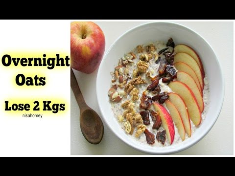 Overnight Oats - Lose 2 kgs In 1 Week - Apple Pie Overnight Oats - Skinny Recipes For Weight Loss
