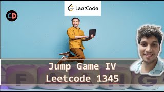 YouTube video 'Jump Game IV | Leetcode 1345 |  Live coding session 🔥🔥 | Leetcode hard |  BFS traversal  💯'