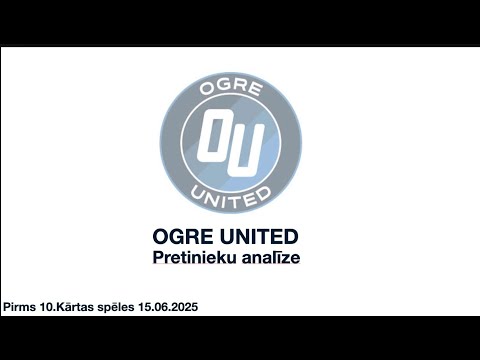 Ogre United analīze - Nākotnes līga 2025