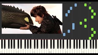 As Long As He&#39;s Safe (How To Train Your Dragon 3) - Piano