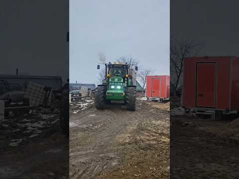 JOHN DEERE ROARS WITH THE SOUND OF A TRACTOR.