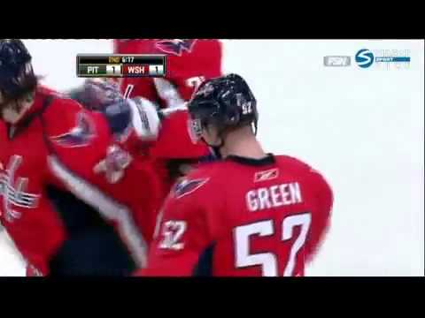 1 1 PP Goal Mike Green Pittsburgh Penguins Washington Capitals) 12   24   2010