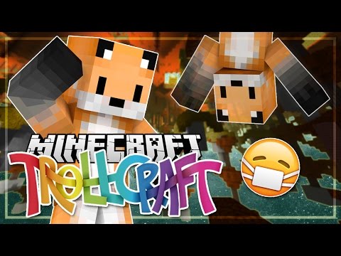 CRAZY UPSIDE DOWN DIMENSION! - TrollCraft - EP 35