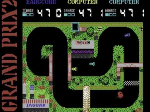 Commodore 64 ~ Grand Prix Simulator II
