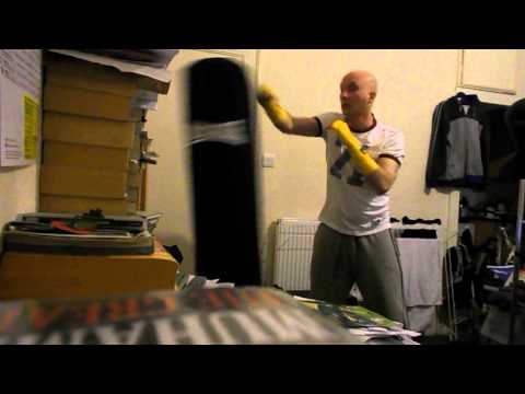 MARCUS ALI FITNESS STRIKE BAG WORKOUT 23 SEPTEMBER 2013