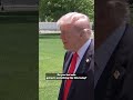 “I don’t even think about it” Trump said when asked about his safety