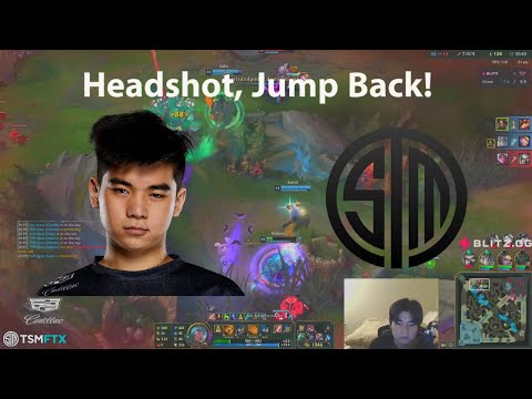 TSM Spica Uses Mind Control To Hit The Perfect Spear!!