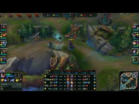 Draven vs Tristana, Jinx, and Quinn.