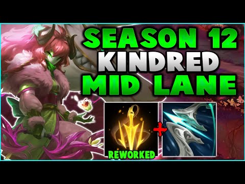 This Season 12 Lethal Tempo Rework Makes Lane Kindred Insanely Strong! Preseason 12 Kindred Mid