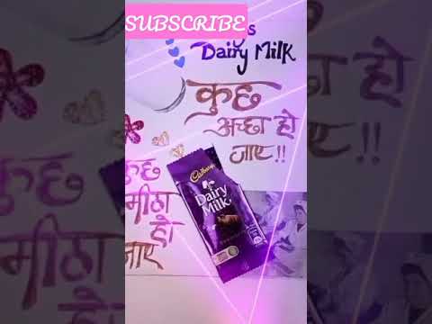 ADVERTISEMENT ON CHOCOLATE FOR KIDS || #shorts #creativeideas
