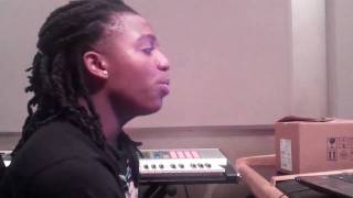 Jacquees singing  Always Be My Baby  by Mariah Carey