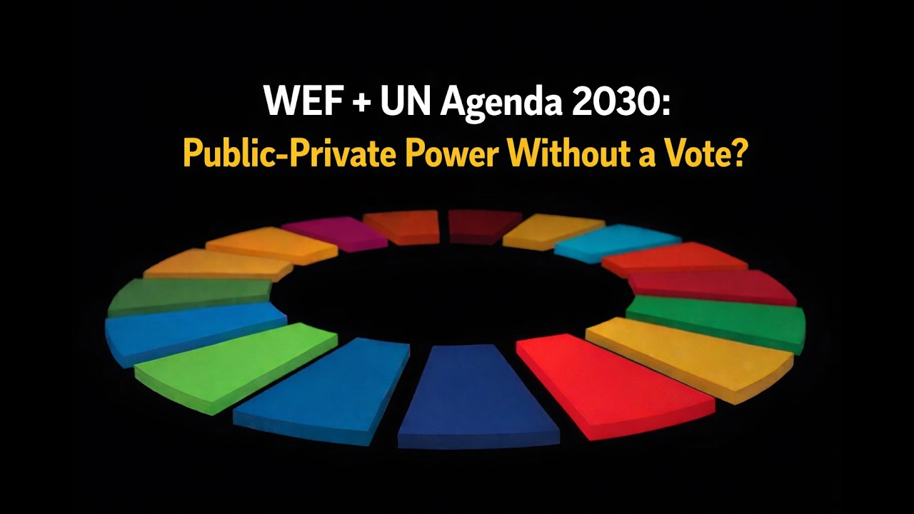 WEF + UN Agenda 2030: Public-Private Power Without a Vote? (Sharman/Wiseman)