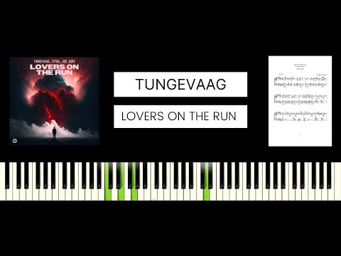 Tungevaag, STVW, Joe Jury - Lovers On The Run (BEST PIANO TUTORIAL & COVER)