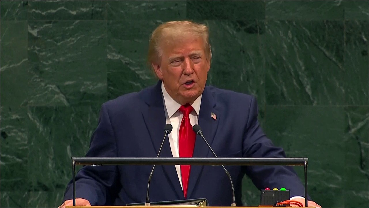 Trump UN speech addresses US-Iran war: 'We are settling years of unfinished business'
