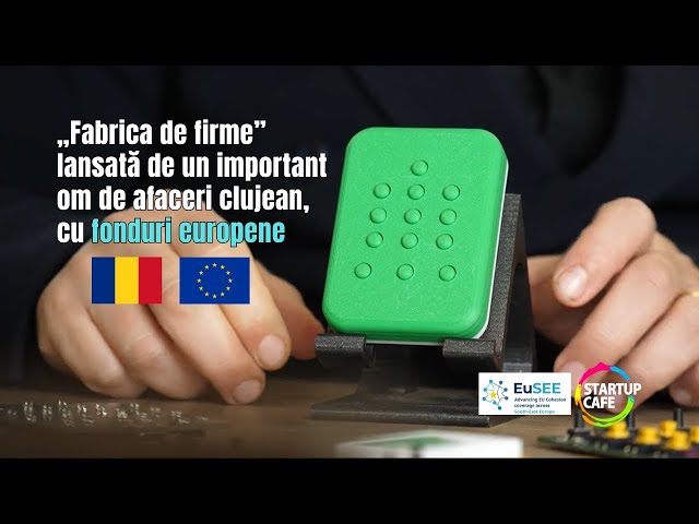 Cum arată „fabrica de startup-uri”, deschisă la Cluj de un important om de afaceri, cu fonduri europene (VIDEO)