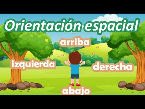 Arriba, abajo, izquierda y derecha  para niños  | Orientación espacial para niños