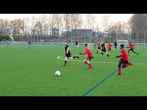 Vitesse Delft JO13-1 vs KMD JO13-1, 1e helft, 20-1-2018